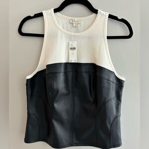 Anthropologie Pilcro layered corset tank